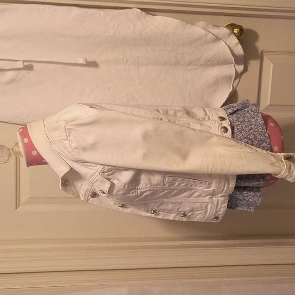 Articles of Society White Jean Denim Jacket M - Picture 2 of 7